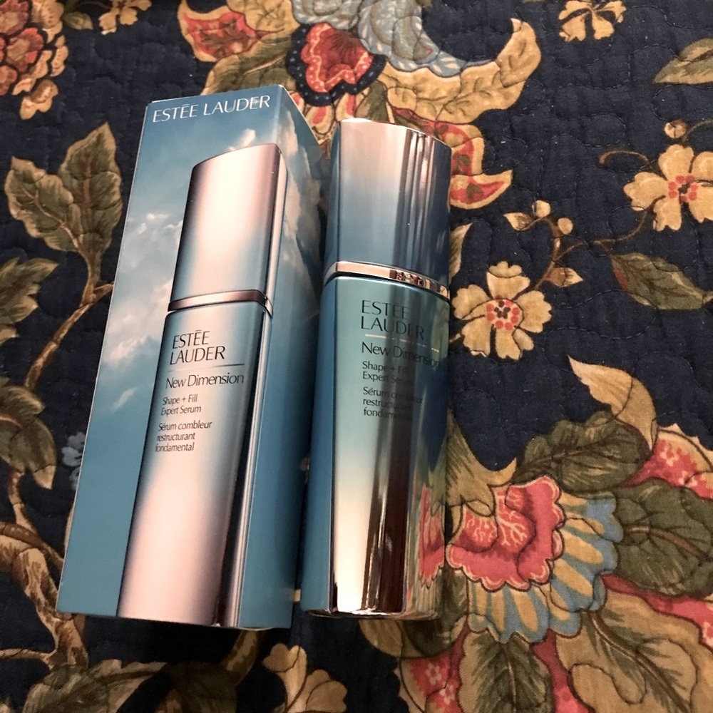 Lauder New Dimension Shape+Fill Expert Serum.